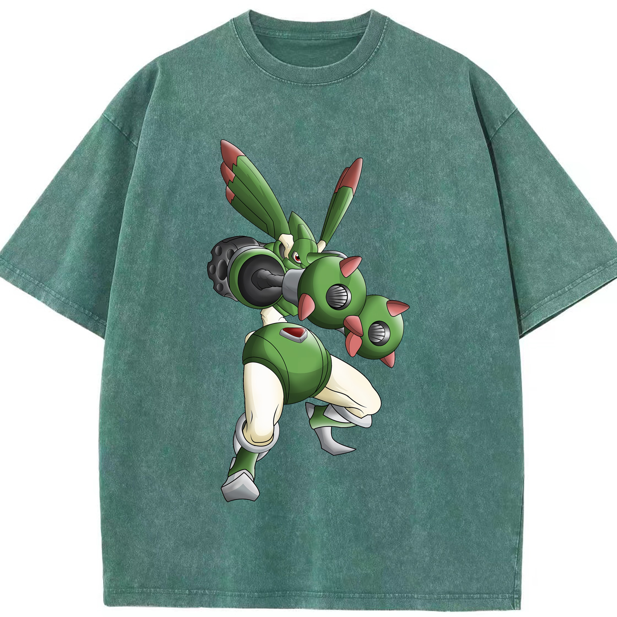 （画像用） Digimon デジタルモンスター/デジモン 綿100% ヴィンテージ風 半袖Tシャツ（フロントプリント）